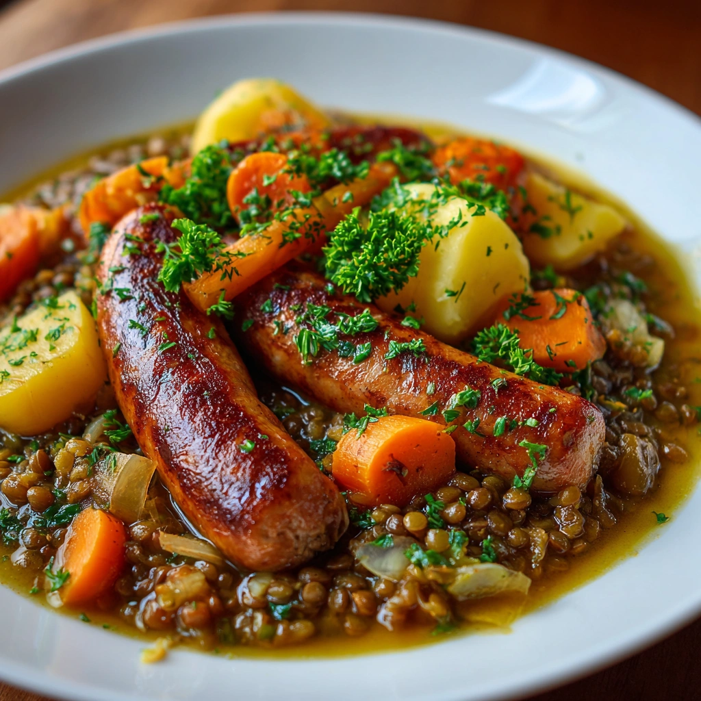 Linseneintopf mit Würstchen: Ein Rezept für Gemütlichkeit!