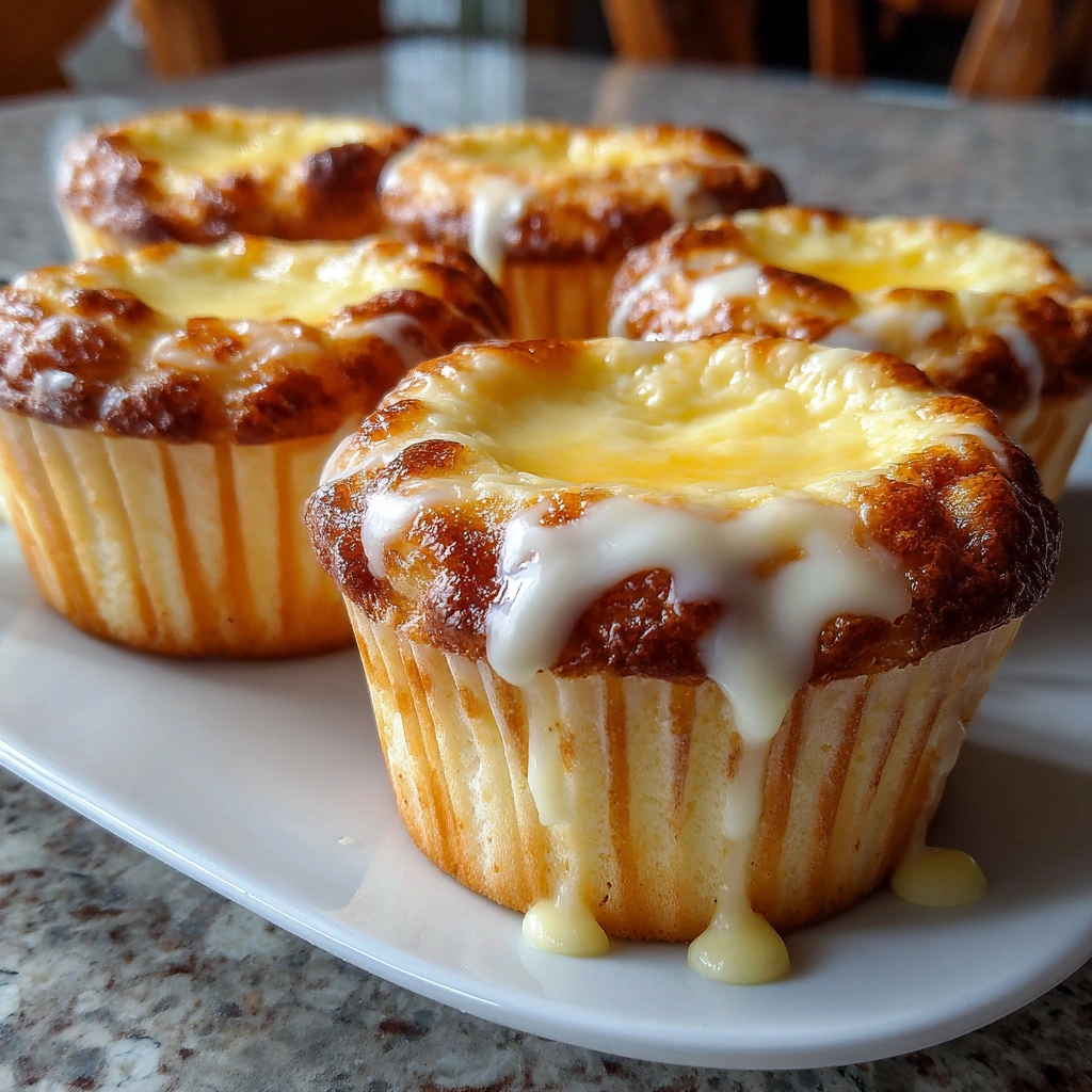 Quark-Muffins mit Vanillepudding: Einfach unwiderstehlich!