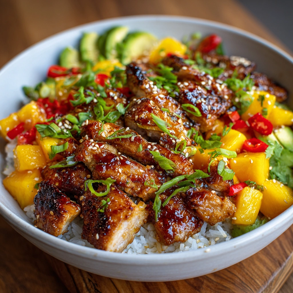Hähnchen-Bowl mit Honig: Verführerisches Rezept entdecken!