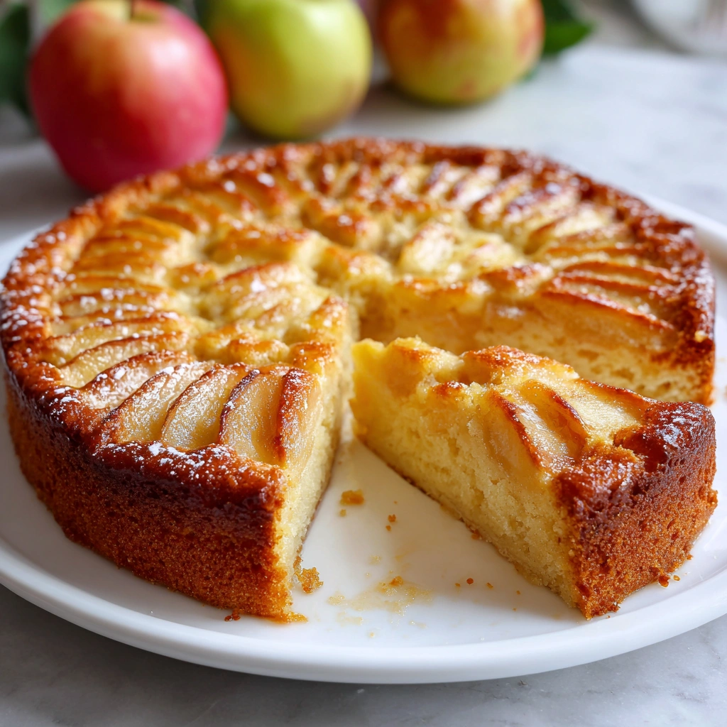 Apfel-Biskuitkuchen – so einfach und unwiderstehlich lecker!