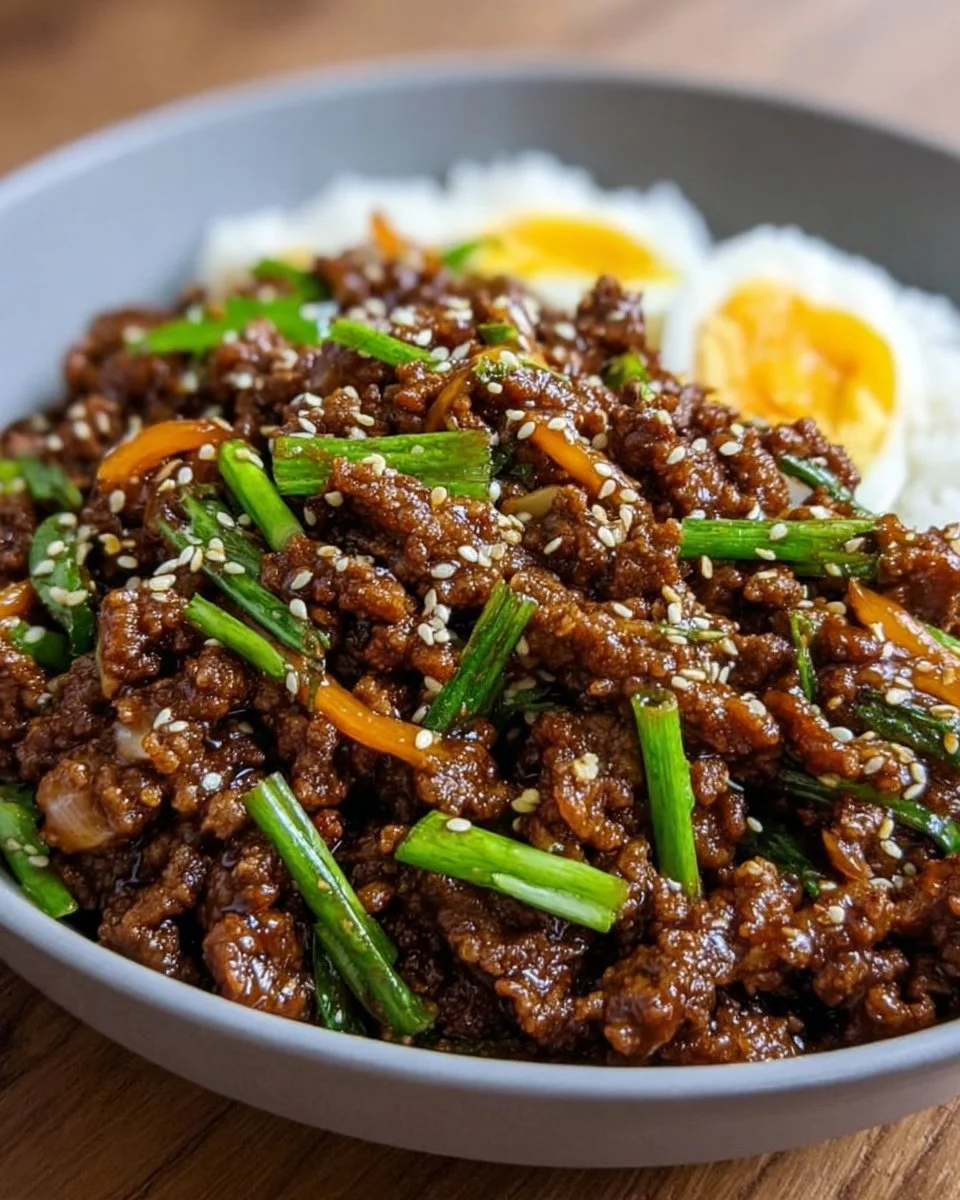 Bulgogi mit Hackfleisch