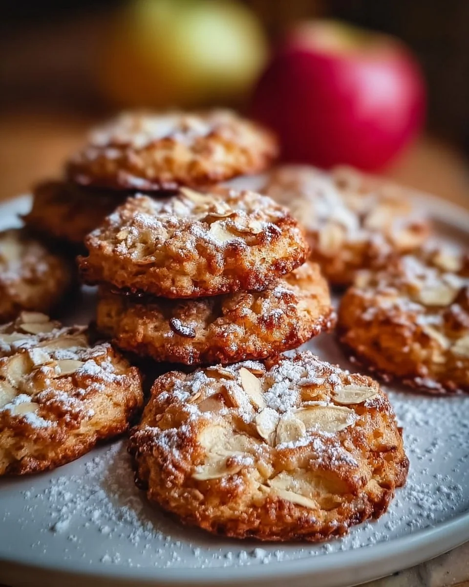 Gesunde Apfel-Hafer-Kekse