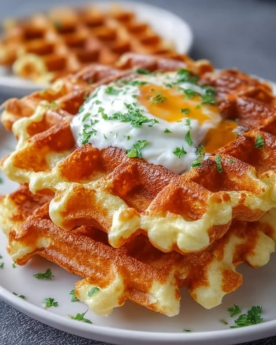 Käsewaffeln