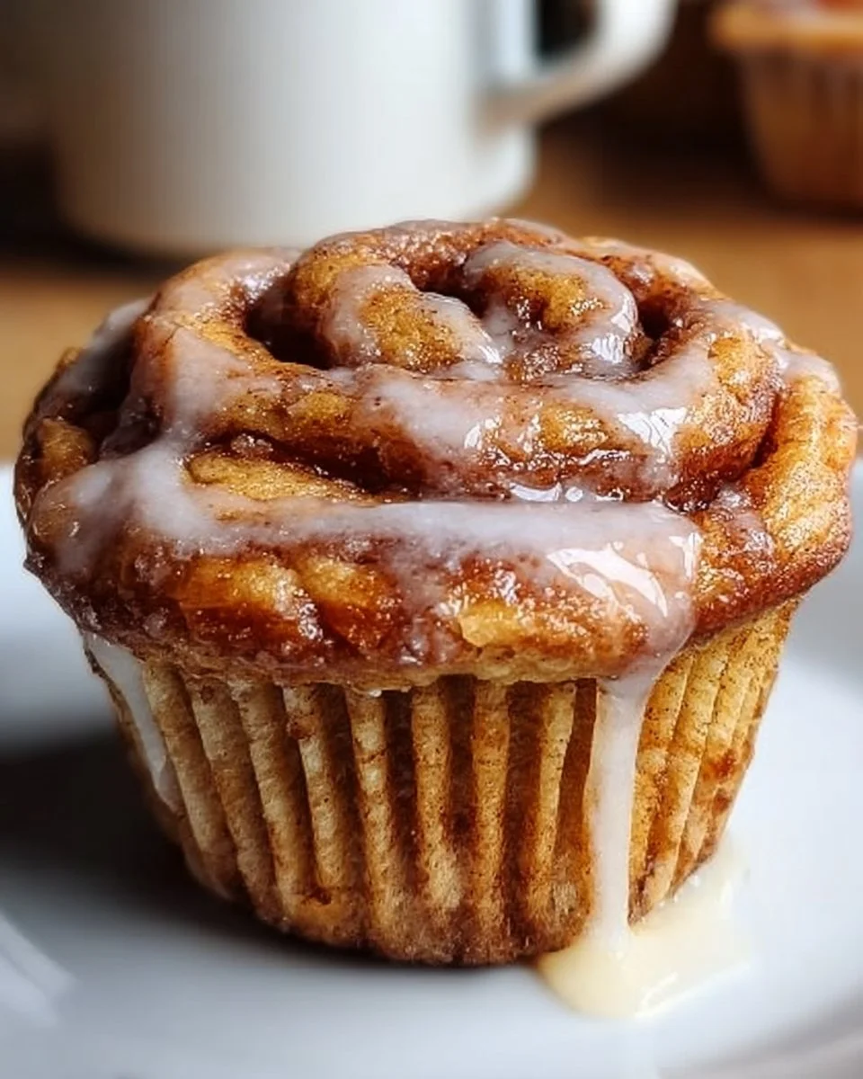 Zimtschnecken-Protein-Muffins
