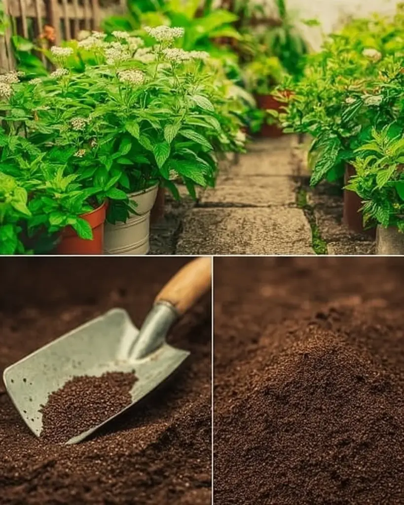 Kaffeerückstände als Dünger für den Gartenboden