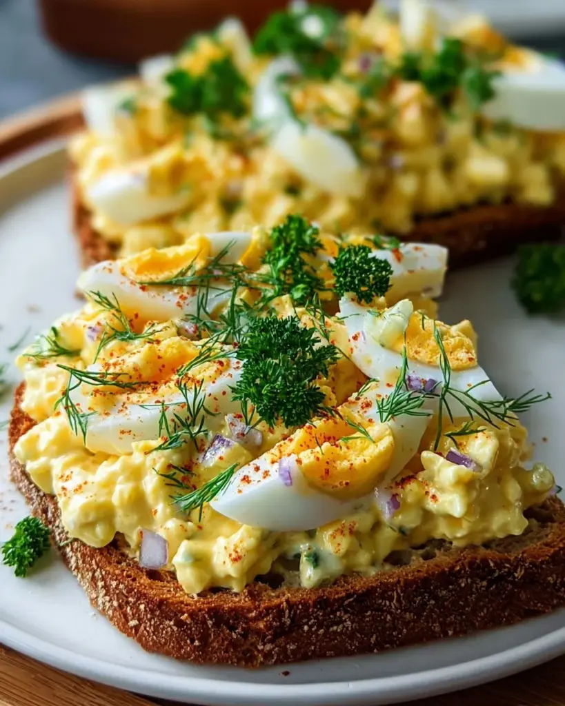 Leckeres Eiersalat Rezept mit frischen Zutaten