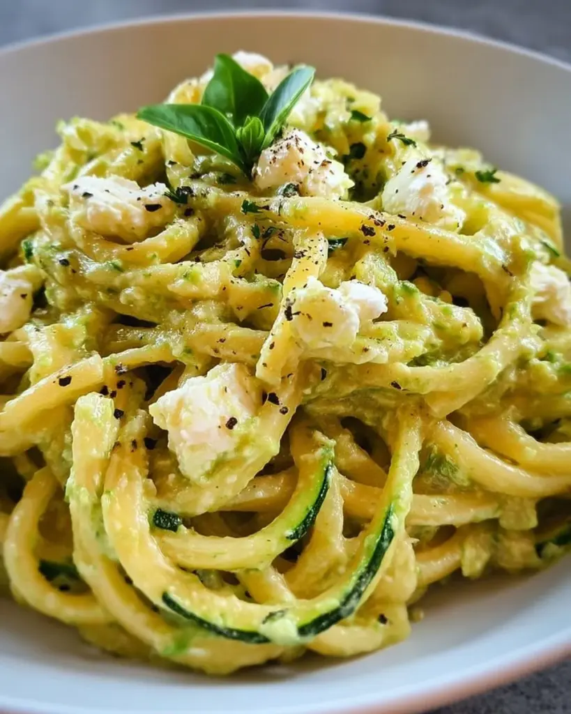 Pasta in Zucchini-Sauce, ein köstliches Rezept für Pasta-Liebhaber